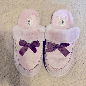UGG Slippers, slide on, purple, Women’s size 9